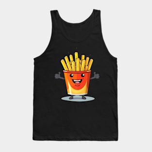 kawaii french fries T-Shirt cute potatofood Tank Top